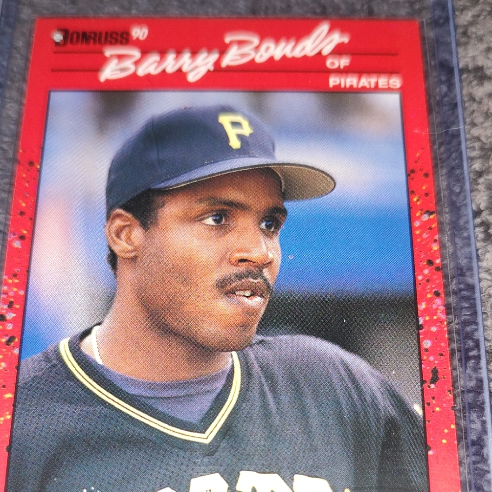 Donruss Barry Bonds Baseball Trading Card - Multiple Errors..